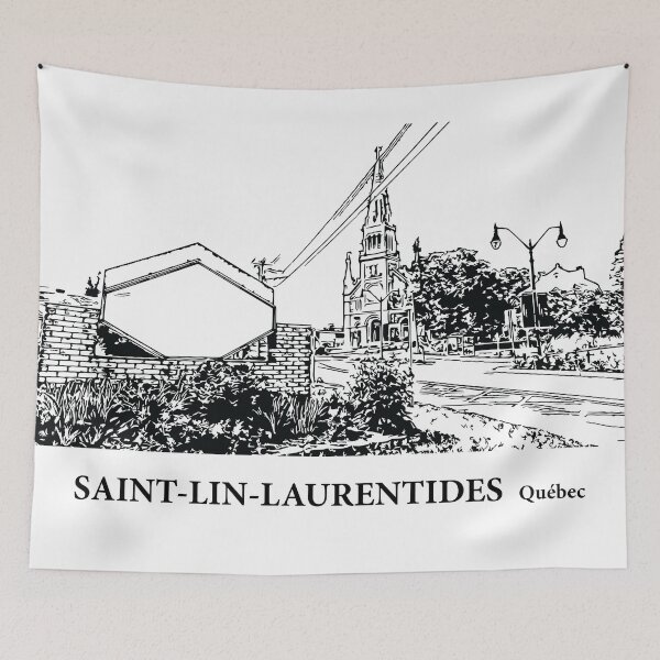 Item preview, Saint-Lin-Laurentides Québec designed and sold by Lakeric Cityscapes.