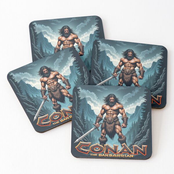 Item preview, Conan the Fierce Warrior designed and sold by urbsrepublic.
