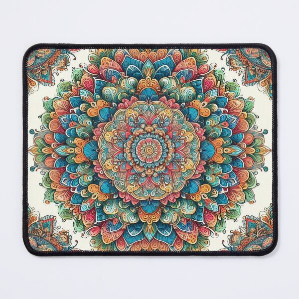 Item preview, Bright Mandala Pattern designed and sold by Spike The Punch Design Co..