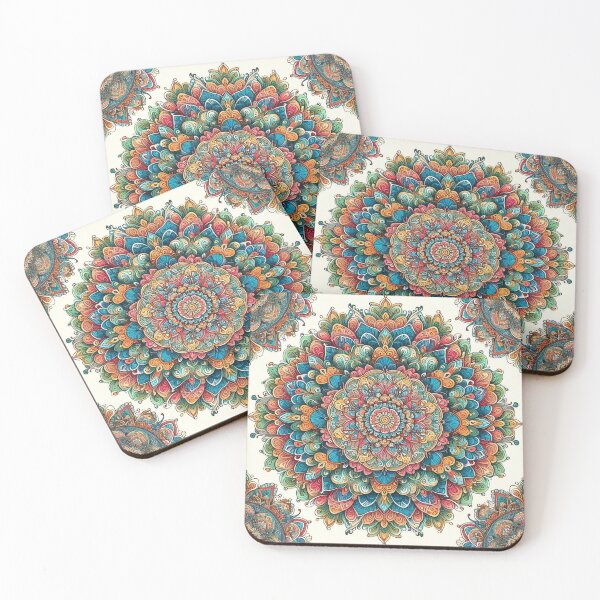 Item preview, Bright Mandala Pattern designed and sold by Spike The Punch Design Co..