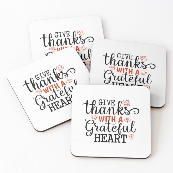 Item preview, Give Thanks with a Grateful Heart designed and sold by CleanDecor.