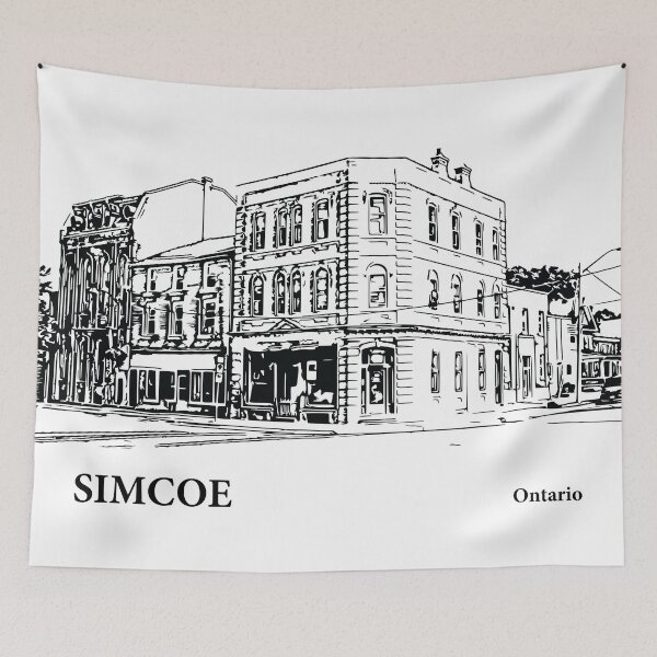 Item preview, Simcoe Ontario designed and sold by Lakeric Cityscapes.