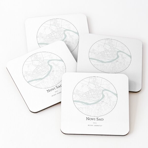 Item preview, Topography of Novi Sad designed and sold by JohnnysHeath.
