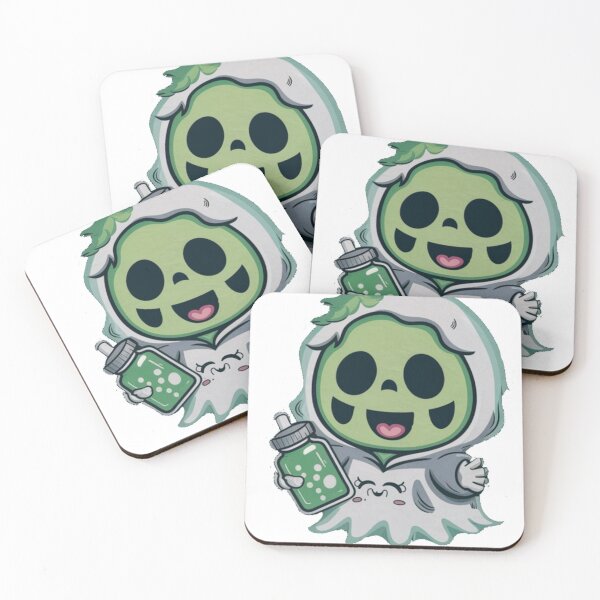 Item preview, green acid baby ghost  designed and sold by bukajart.