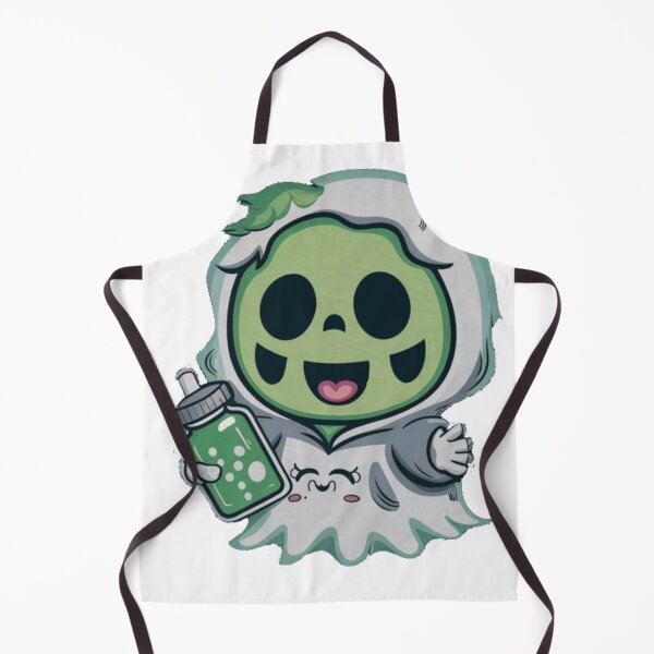 Item preview, green acid baby ghost designed and sold by bukajart.