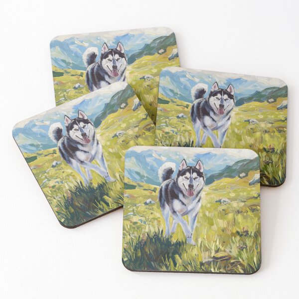 Item preview, Husky Oil - Perfect Gifts for Husky Lovers designed and sold by FallenStarArt.