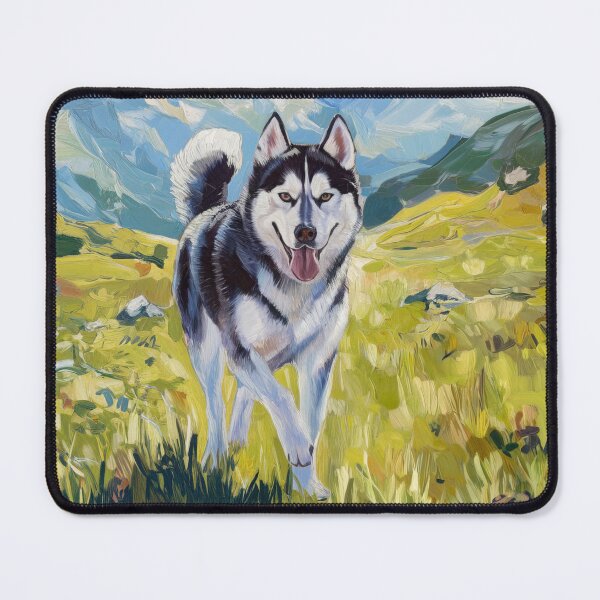 Item preview, Husky Oil - Perfect Gifts for Husky Lovers designed and sold by FallenStarArt.