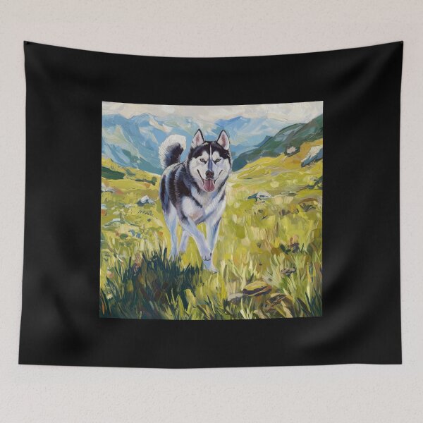 Item preview, Husky Oil - Perfect Gifts for Husky Lovers designed and sold by FallenStarArt.