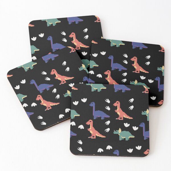 Item preview, pixel Dinos designed and sold by colorsqueaks.