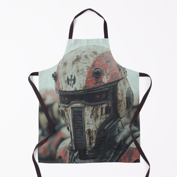 Item preview, Battle-Worn Robot Soldier in a Futuristic Army designed and sold by landletsy.