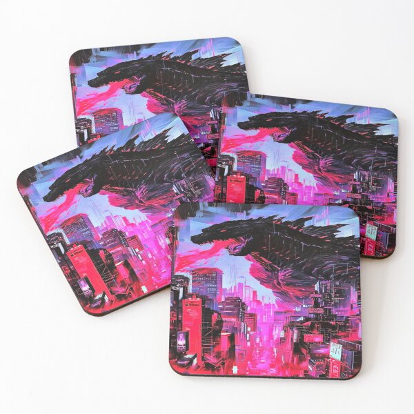Item preview, Vintage Godzilla Cyberpunk Case designed and sold by MaaniacArt.