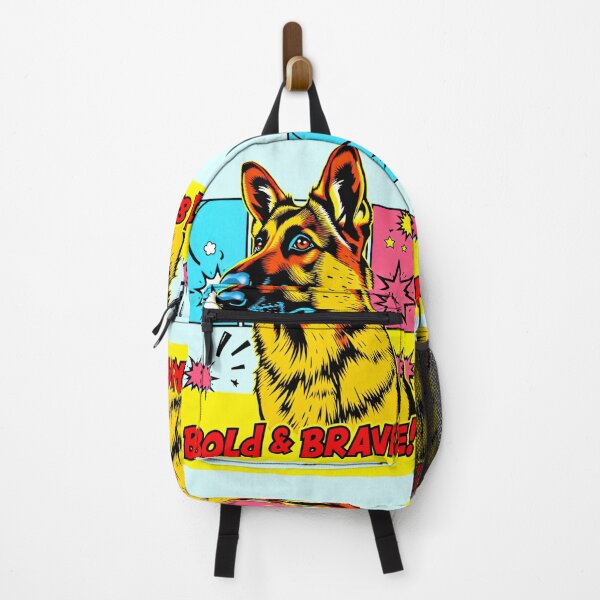 Item preview, Super Shepherd Bold & Brave In Comic Style designed and sold by Cute-Cuddles.
