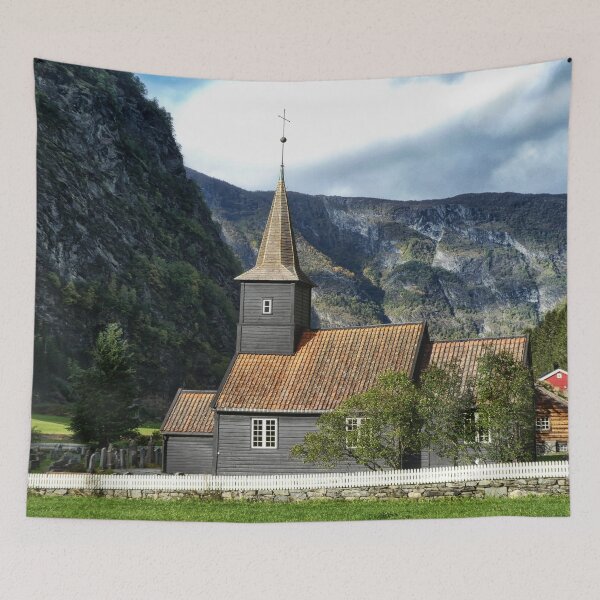 Item preview, Flam Kyrkje, Norway designed and sold by PhotoPrincess.