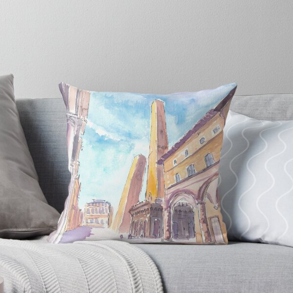 Item preview, The Amazing Two Towers in Bologna Emilia Romagna Italy designed and sold by artshop77.
