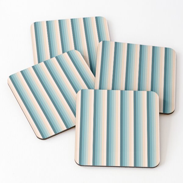 Item preview, Classic strips yellow blue pattern  designed and sold by Akashdigiart.