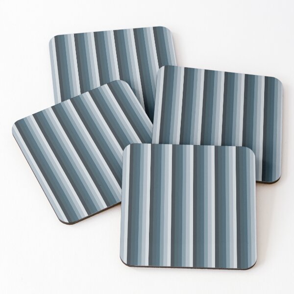 Item preview, Classic strips dark grey pattern  designed and sold by Akashdigiart.