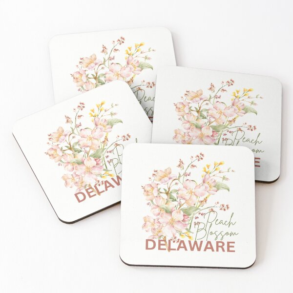 Item preview, Delaware State Flower Peach Blossom Classic T-shirt Sticker designed and sold by ThinkNature!.