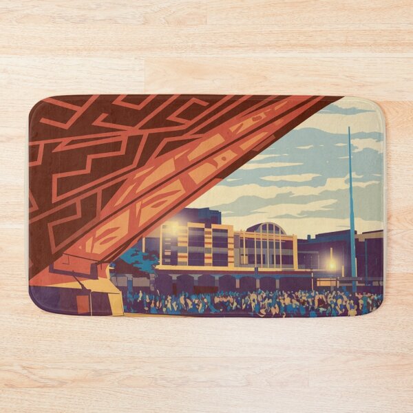Item preview, Melbourne Vintage Travel Poster designed and sold by TravelerRat.