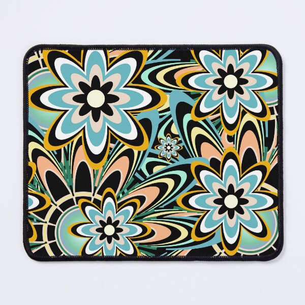 Item preview, Bold Retro Floral Explosion designed and sold by SportyAndArtful.