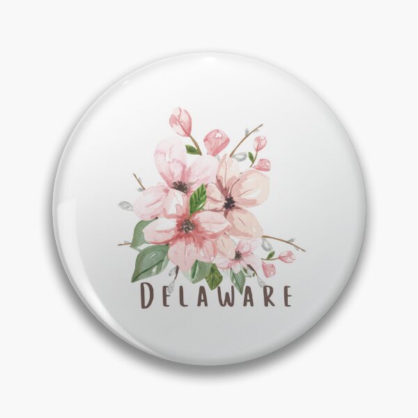 Item preview, Delaware State Flower Peach Blossom Classic T-shirt Sticker designed and sold by ThinkNature!.