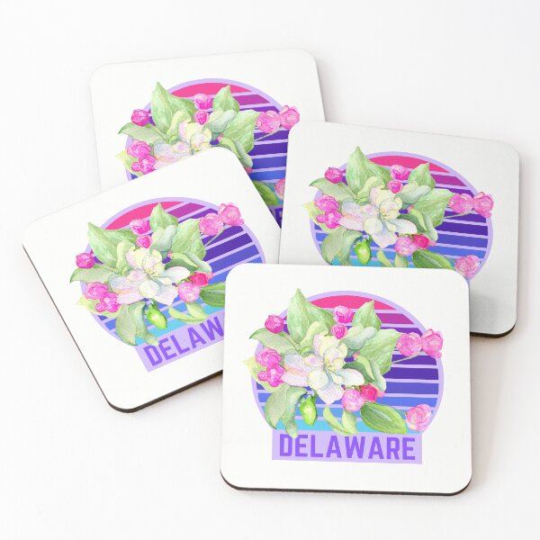 Item preview, Delaware State Flower Peach Blossom Classic T-shirt Sticker designed and sold by ThinkNature!.