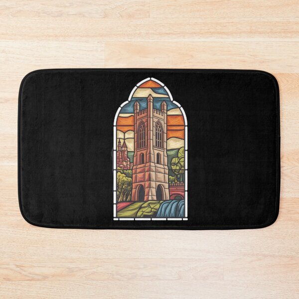Item preview, Stainglass The Tower Retro Gothic Portal designed and sold by VitrauxNoirs.