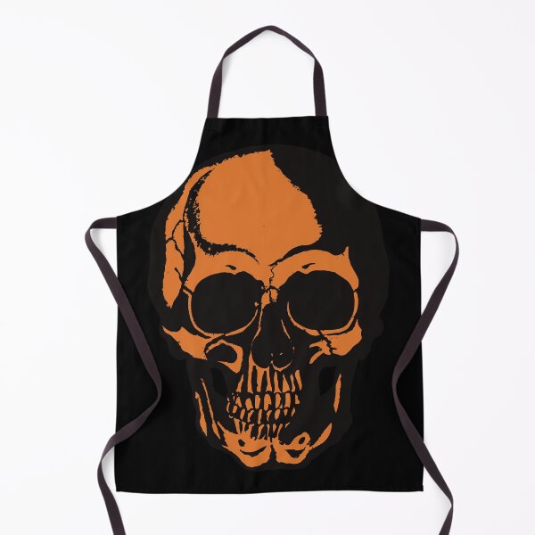 Artikelvorschau, Orangefarbener Halloween-Totenkopf entworfen und verkauft von Hedon77.