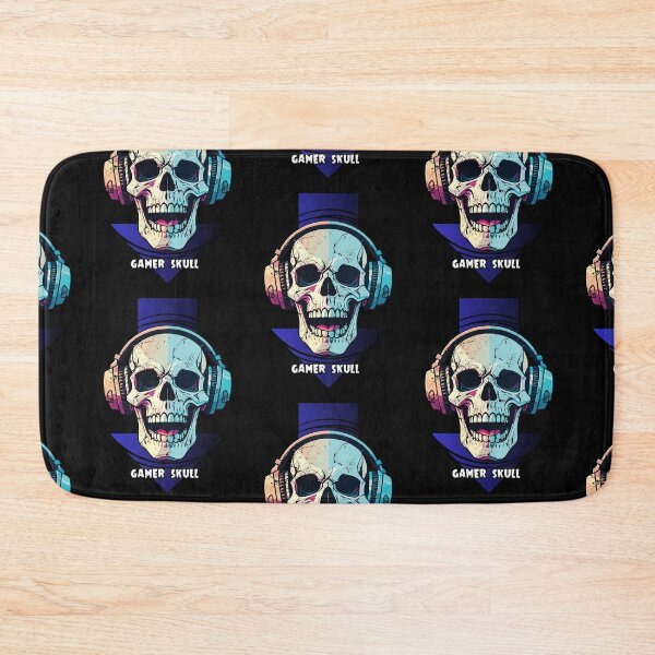 Item preview, Retro Gamer Skull with Headphones - Cool Gaming Art Design designed and sold by NosionDesigns.