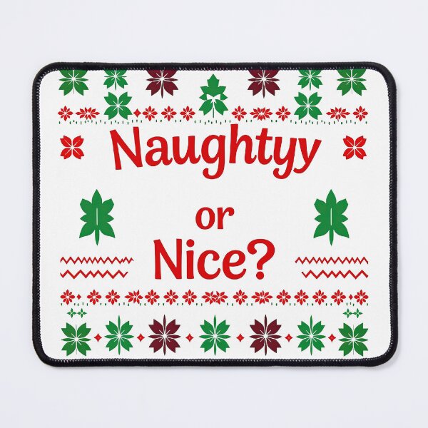 Item preview, naughty or nice ? designed and sold by Ismartista.