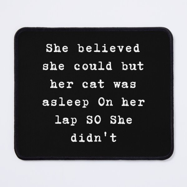 Item preview, Funny Cat Quote: The Art of Lap Commitment designed and sold by love3617.