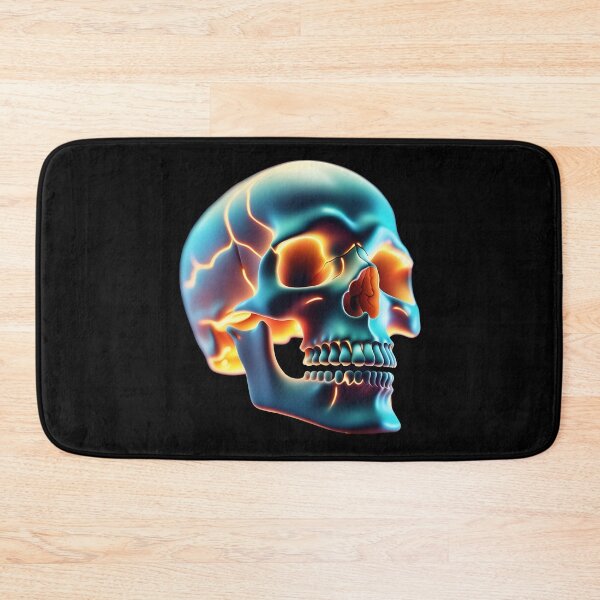 Item preview, Halloween Skulls Skull Colorful Fire designed and sold by Nayosoti.