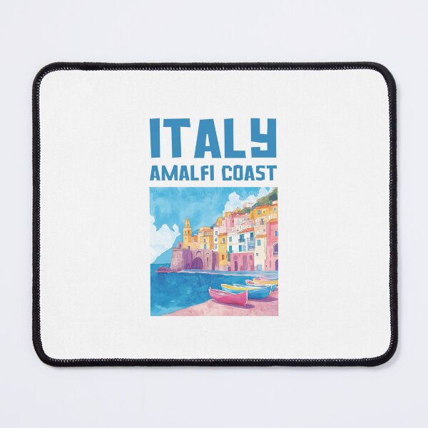 Item preview, A Travel Print of the Amalfi Coast - Italy designed and sold by StudioRedKoala.
