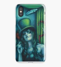Judgement - Juggling Circus Woman in Top Hat iPhone Case