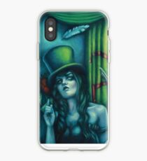 Judgement - Juggling Circus Woman in Top Hat iPhone Case