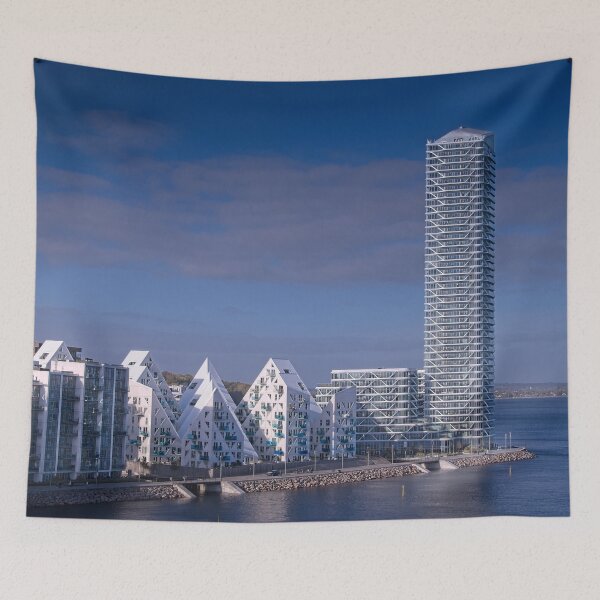 Item preview, Futuristic Buildings in Aarhus Denmark designed and sold by Martyn R Arnold Fine Art Nature & Landscape Photography.