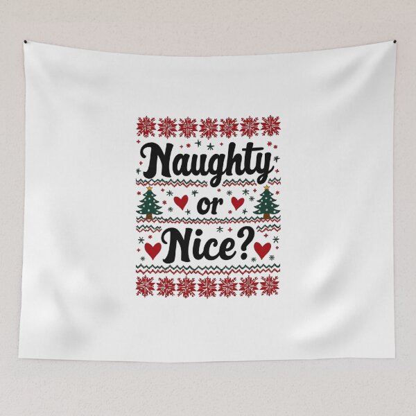 Item preview, naughty or nice ?  designed and sold by Ismartista.