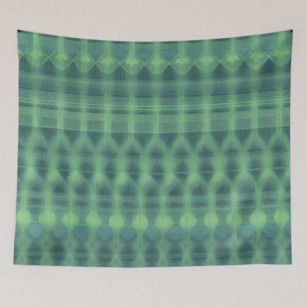 Item preview, Glowing Green Pattern designed and sold by BubbleGalaxy.