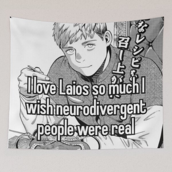 Item preview, Laios delicious in Dungeon Meshi neurodivergent designed and sold by staticc.