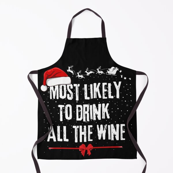 Item preview, Most likely to drink all the wine family matching pijamas designed and sold by MilkyForest.