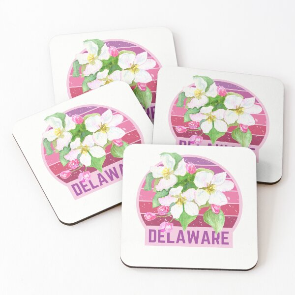 Item preview, Delaware State Flower Peach Blossom Classic T-shirt Sticker designed and sold by ThinkNature!.