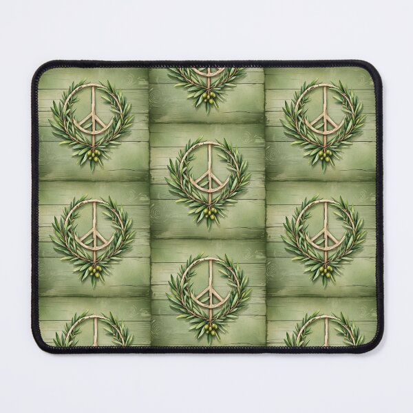 Item preview, Green Olive Branch Art Calls for Peace in Gaza #CeasefireNow #Gaza designed and sold by Earth Nature Creations.