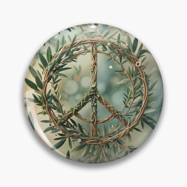 Item preview, Natural Green Olive Branch Art Calls for Peace in Gaza #CeasefireNow #Gaza designed and sold by Earth Nature Creations.