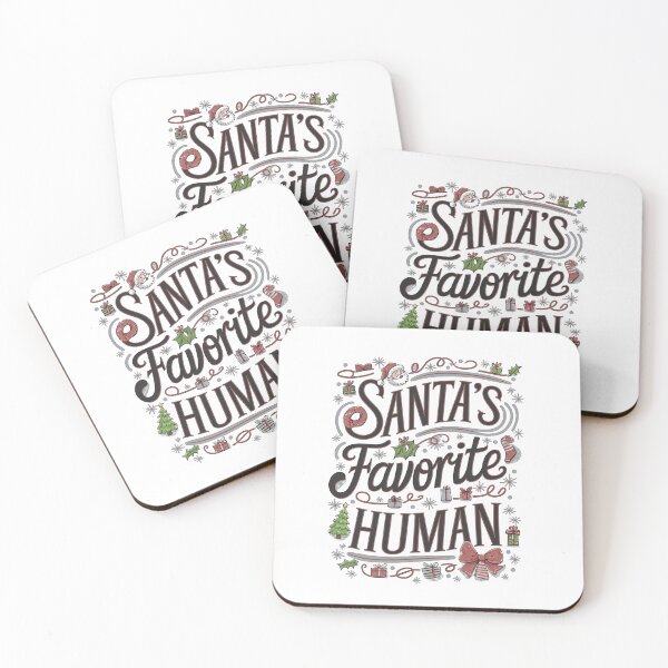 Item preview, santa's favorite human  designed and sold by Ismartista.