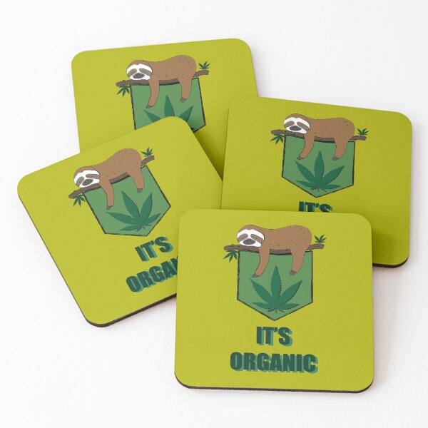 Item preview, It’s Organic Sloth 420 designed and sold by Lartheviking.