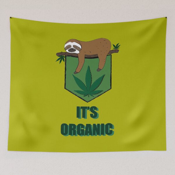 Item preview, It’s Organic Sloth 420 designed and sold by Lartheviking.
