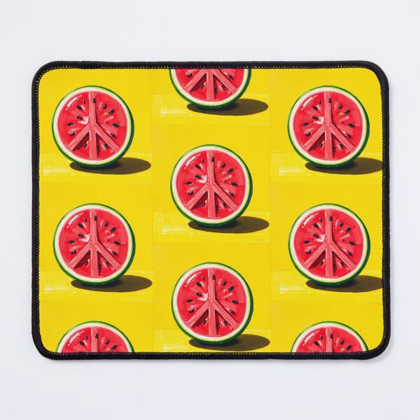 Item preview, Colorful Watermelon Art Calls for Peace in Gaza #CeasefireNow #Gaza designed and sold by Earth Nature Creations.
