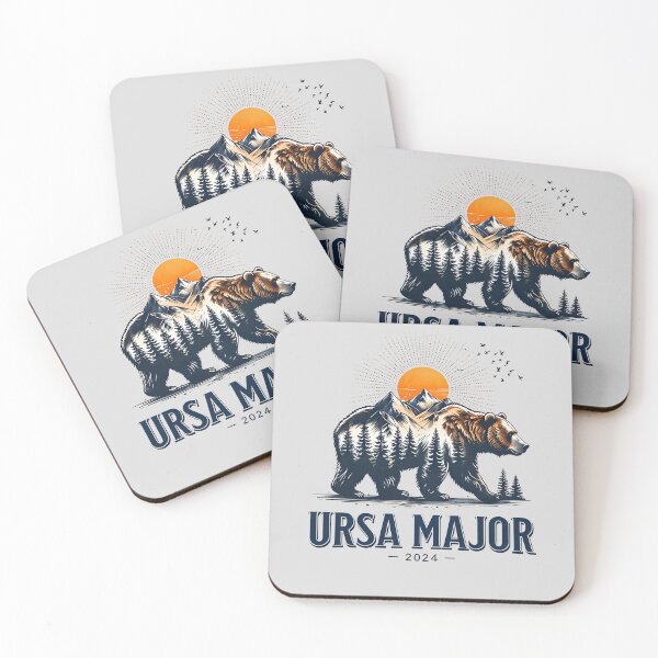 Item preview, Ursa Major 2024 - Bear and Mountain Sunset Wilderness Art designed and sold by THEURSAMAJOR.