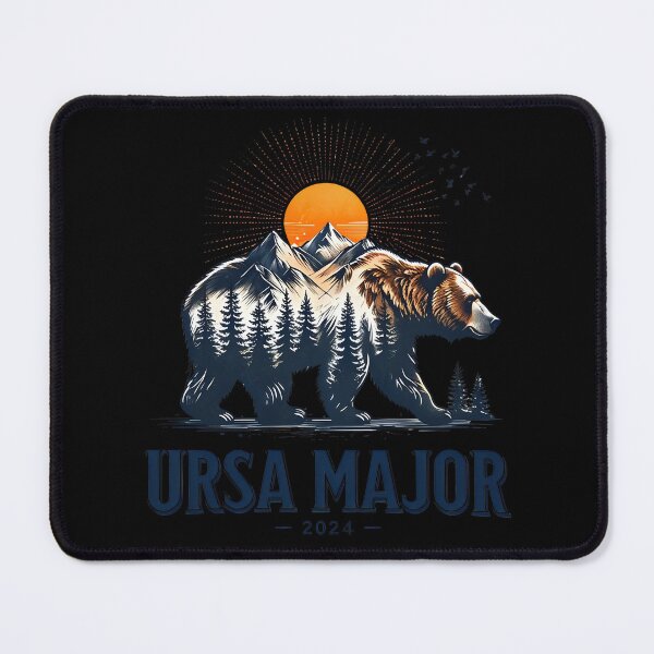 Item preview, Ursa Major 2024 - Bear and Mountain Sunset Wilderness Art designed and sold by THEURSAMAJOR.