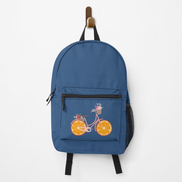 Item preview, Vintage Bike Bicycle Flower Basket | Orange Fruit designed and sold by JFFStore.