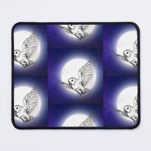 Item preview, Witchy Mystical Barn Owl and Full Moon designed and sold by WildWoodlandWitch.